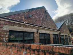 Sacriston Auto Services, Acorn Close Lane, Sacriston, rear of building © DCC 05/03/2022